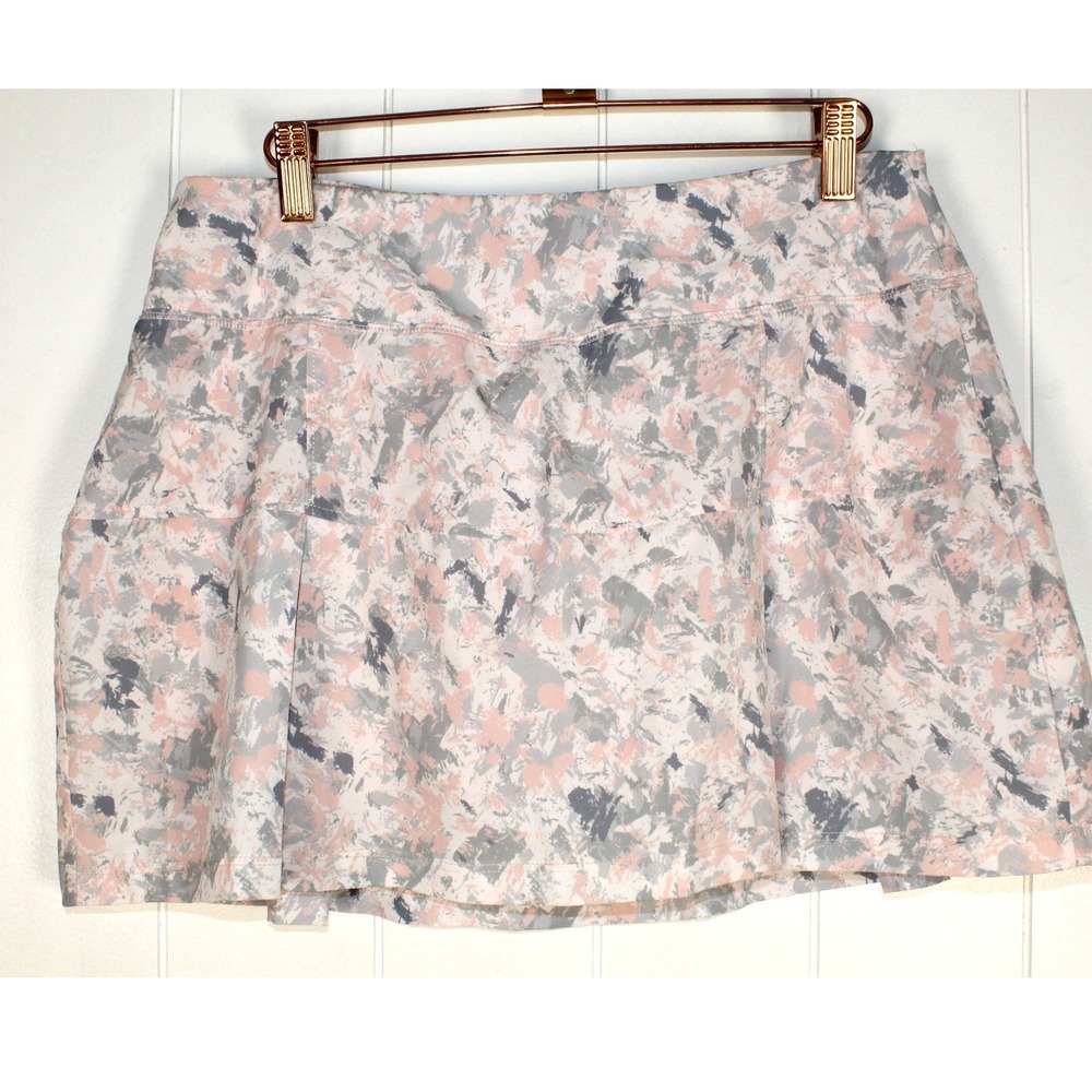 etonic Women's Tennis Golf Skorts Athletic‎ Style in Pink/Gray Size Medium